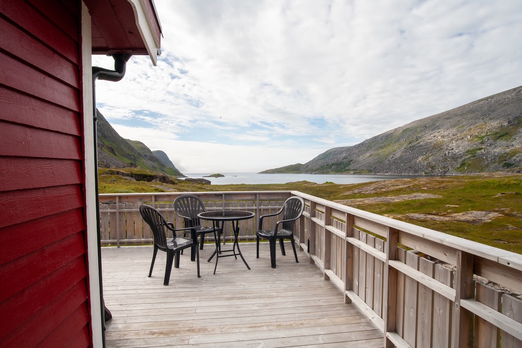Fjordhytta — terrace